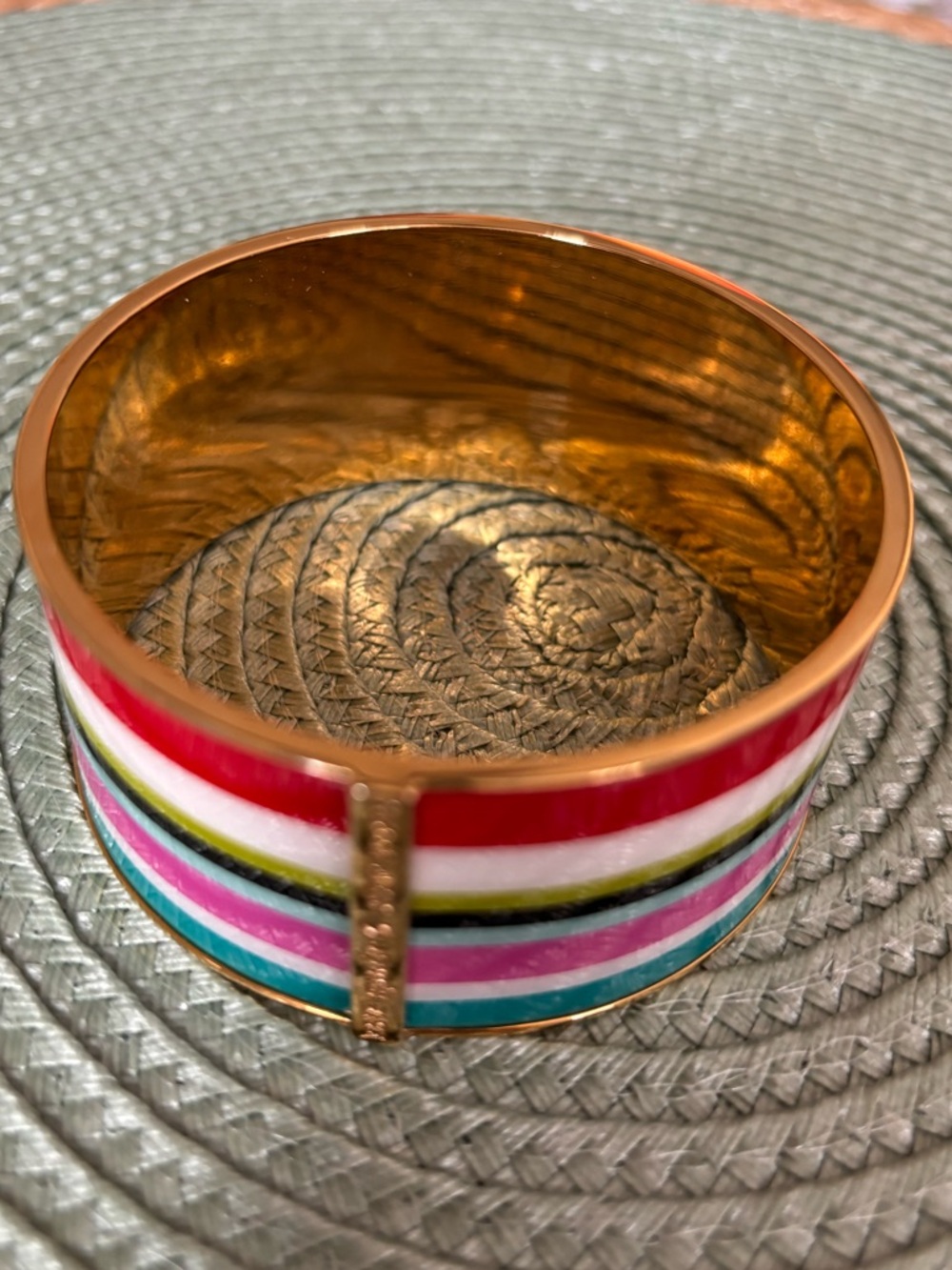 Kate Spade Bangle in beach towel print - Picture 5 of 8